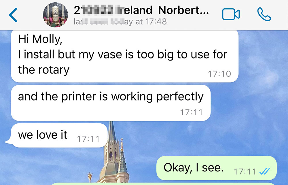 impressora uv perfeita
