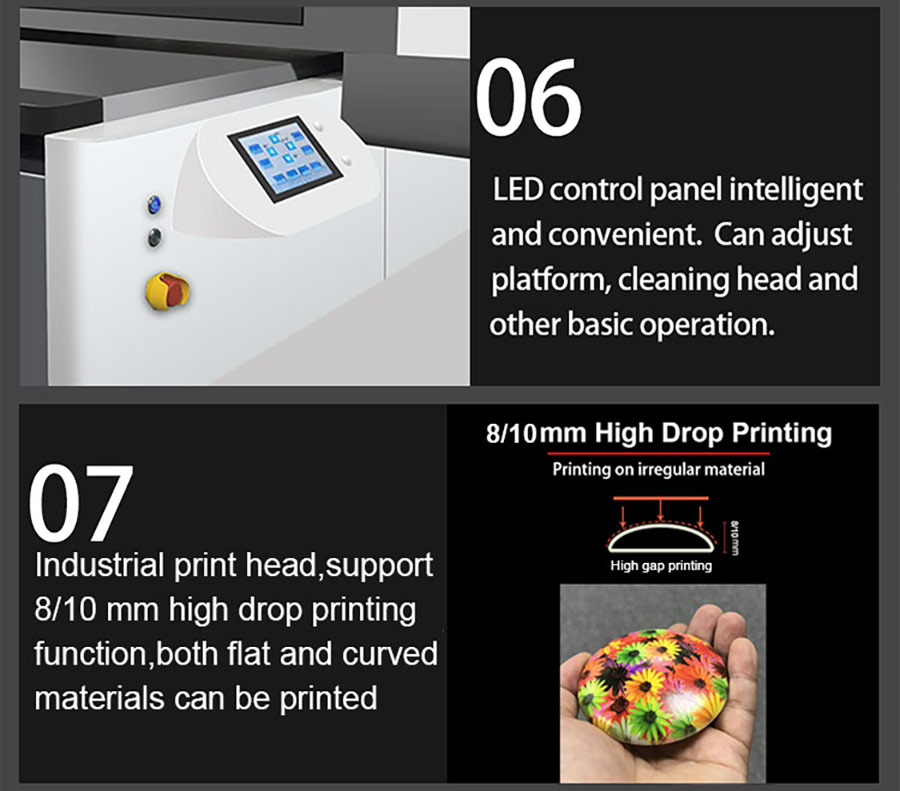 УФ-принтер для печати с большим зазором