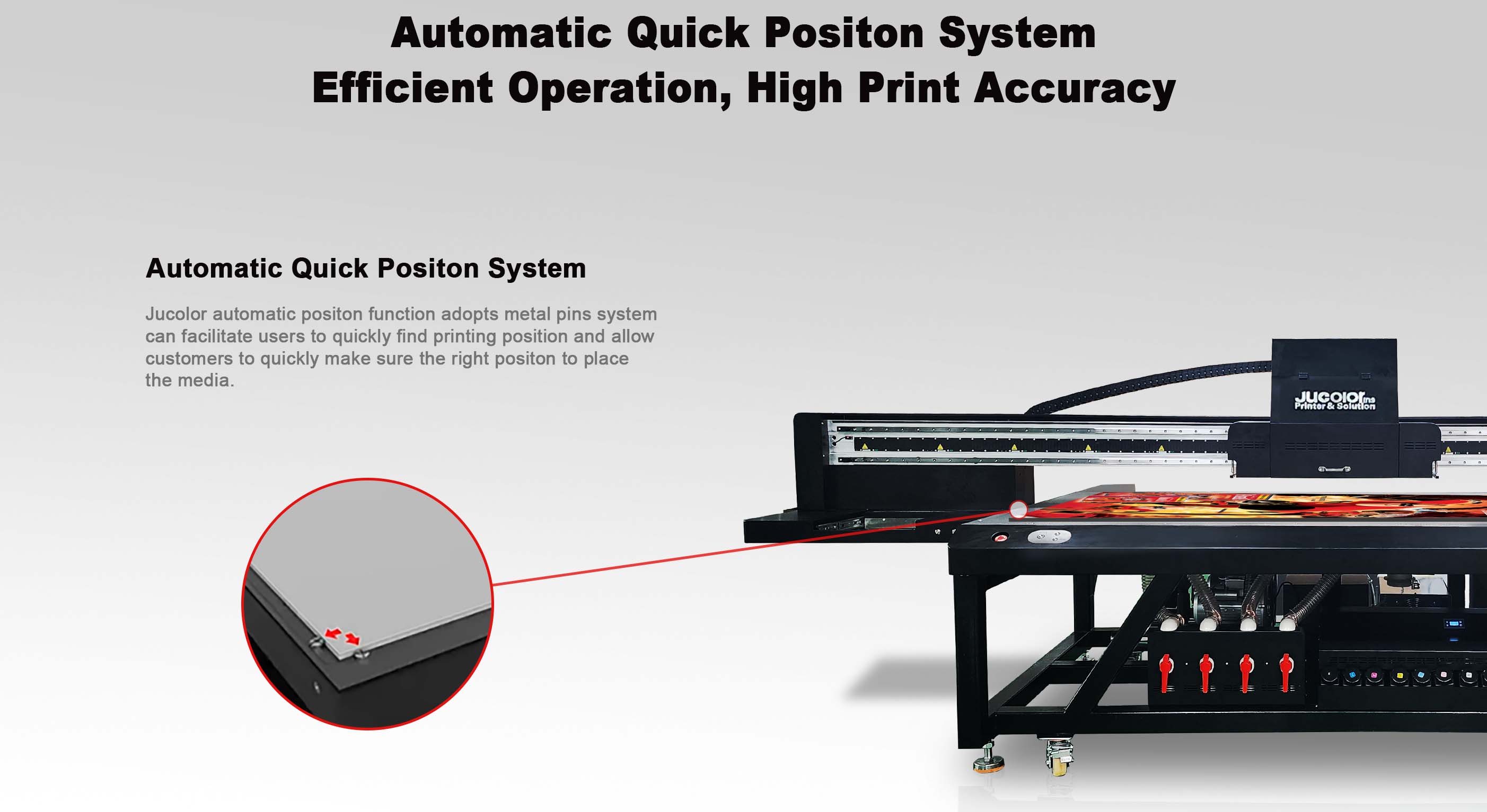 Newest Large 2513 UV Flatbed Printer Digital Printing on Advertising ...