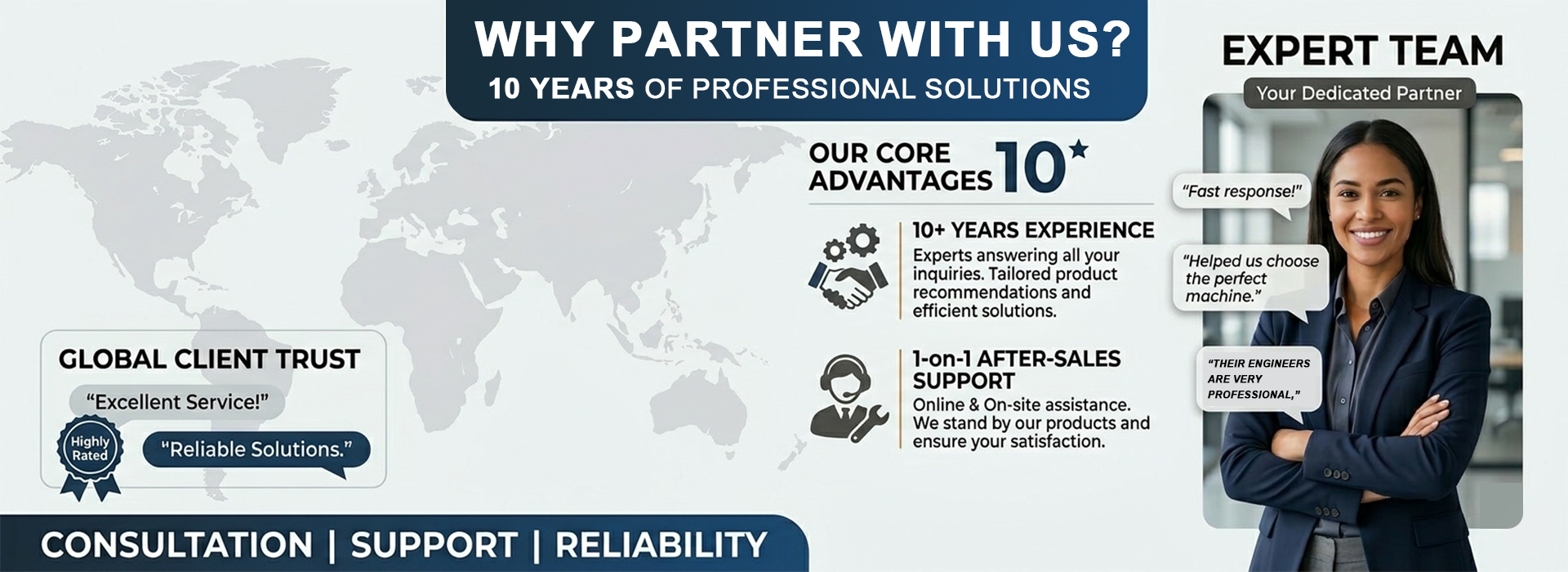 10 years of sales experience