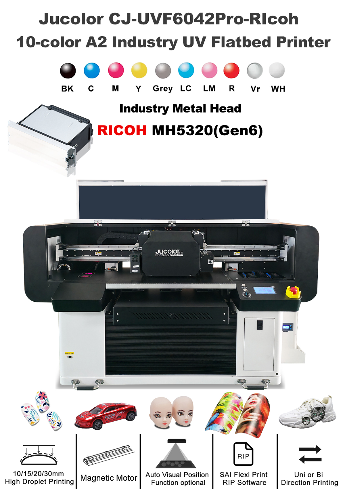 desktop industry uv printer