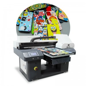 Настольный УФ-принтер формата A2. Трофейный принтер, коробочный принтер, УФ-принтер для рекламного подарка с 3 печатающими головками EP SON DX7, 3200-U1, DX10 для деловой УФ-печати.