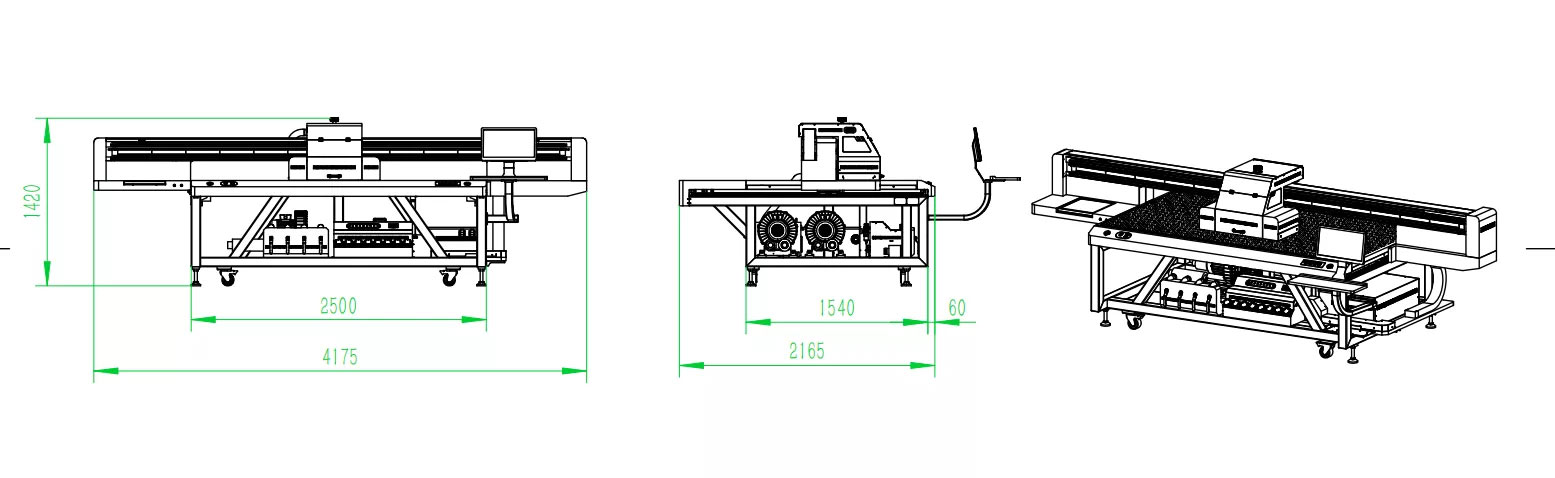 4x8 ft uv printer