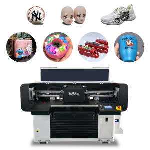 Jucolor CJ-UVF6042Pro-RIcoh A2 size Industry High Droplet/throw UV Flatbed Printer