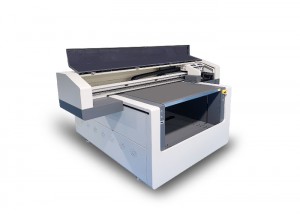 Printer UV 6090 A1 Printer Flatbed UV Mesin UV Led G5i Pencetakan Inkjet Drop Tinggi pada Semua Bahan