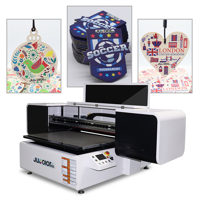 Jucolor CJ-UVF9060Pro 10-color A1 industry uv led flatbed printer with ...
