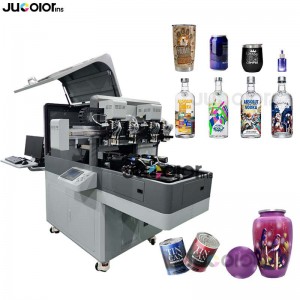 Tumbler Cups Cans Printer High Speed 360 Round Custom Bottle Printing Machine
