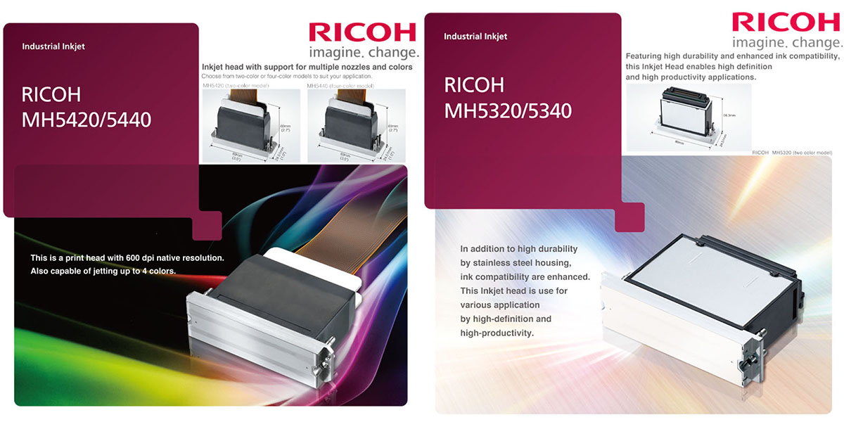 Ricoh print heads