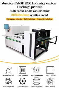 Jucolor 120cm Packaging Printing Machine for Paper Bag Pizza Box Corrugated Box Tissue Printing