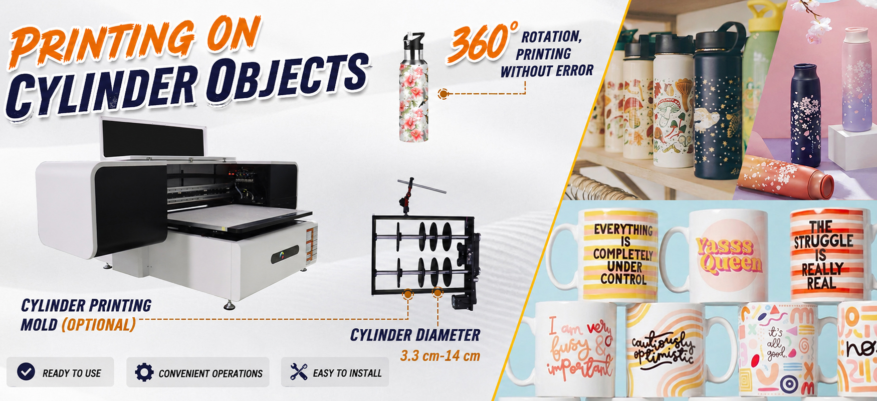 Jucolor 9060pro-RICOH HD-Cylindrical Printing