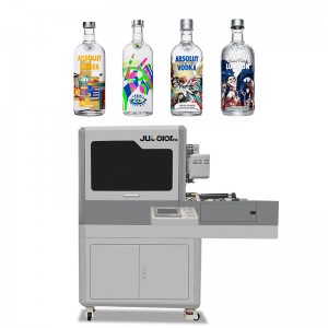 Cylindrical 360 UV printer for tumbler bottles ...