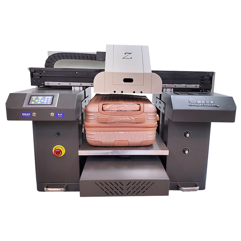 Настольный УФ-принтер формата A2 Трофейный принтер, коробочный принтер, УФ-принтер для рекламного подарка с 3 печатающими головками EP SON DX7, 3200-U1, DX10 для деловой УФ-печати Избранное изображение