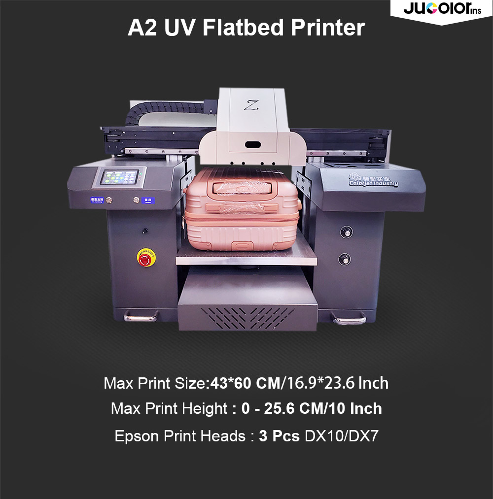 UV DTF Printer For XP600 TX800 Printhead 3D Printing Machine For Ceramic  Phone Case Acrylic Inkjet Printer