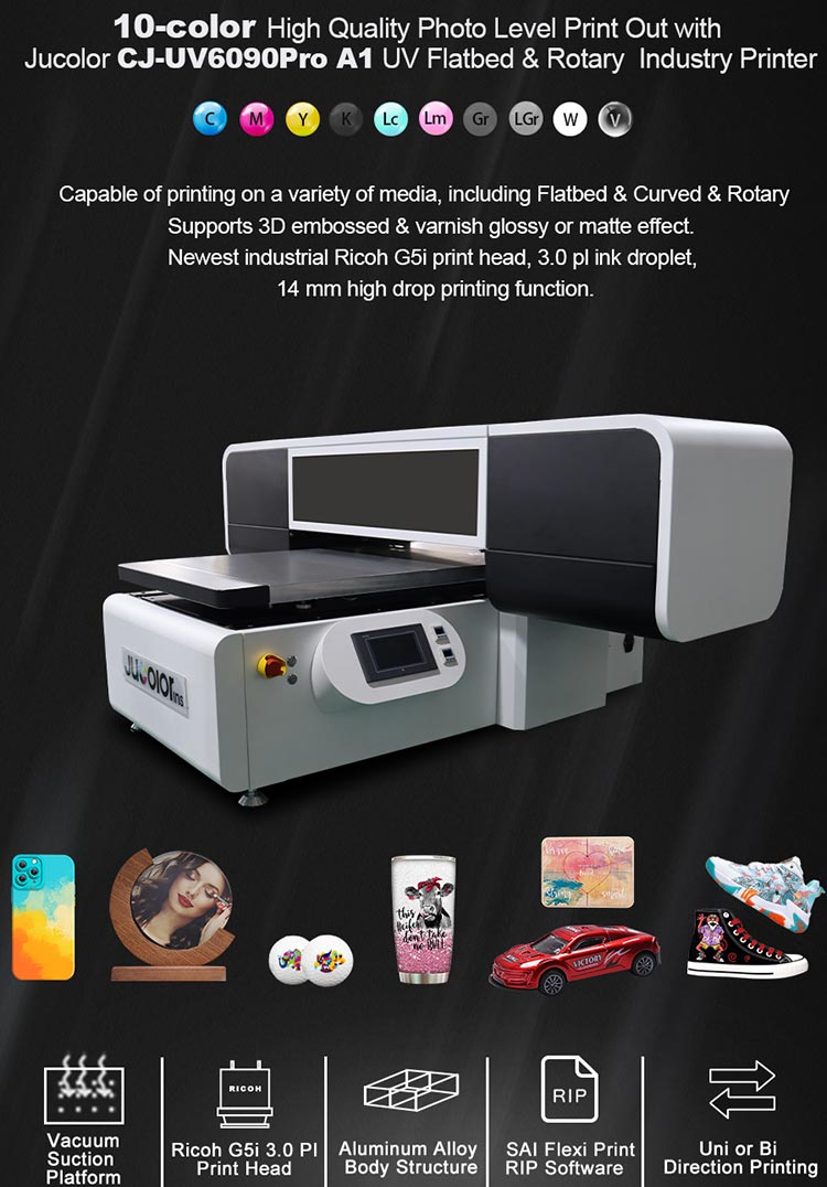 uv flatbed printer