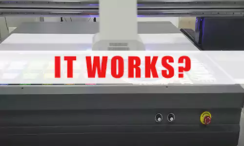 UV printers need UV light?