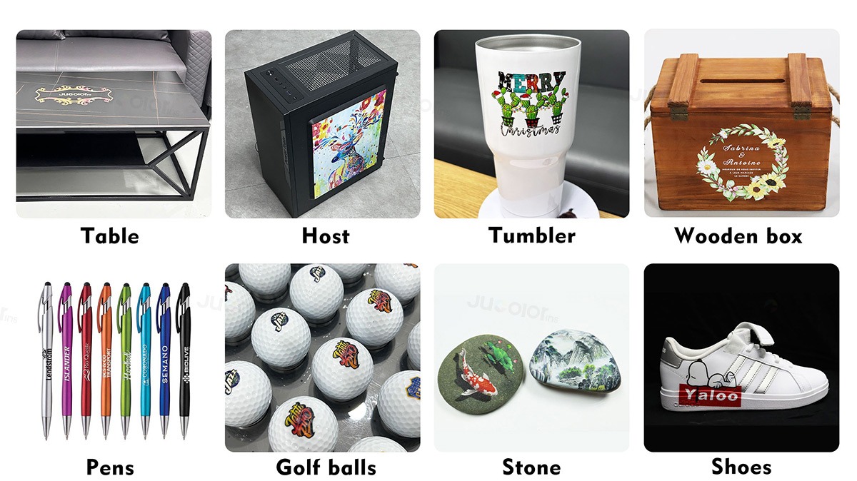 uv led printer for golfballs