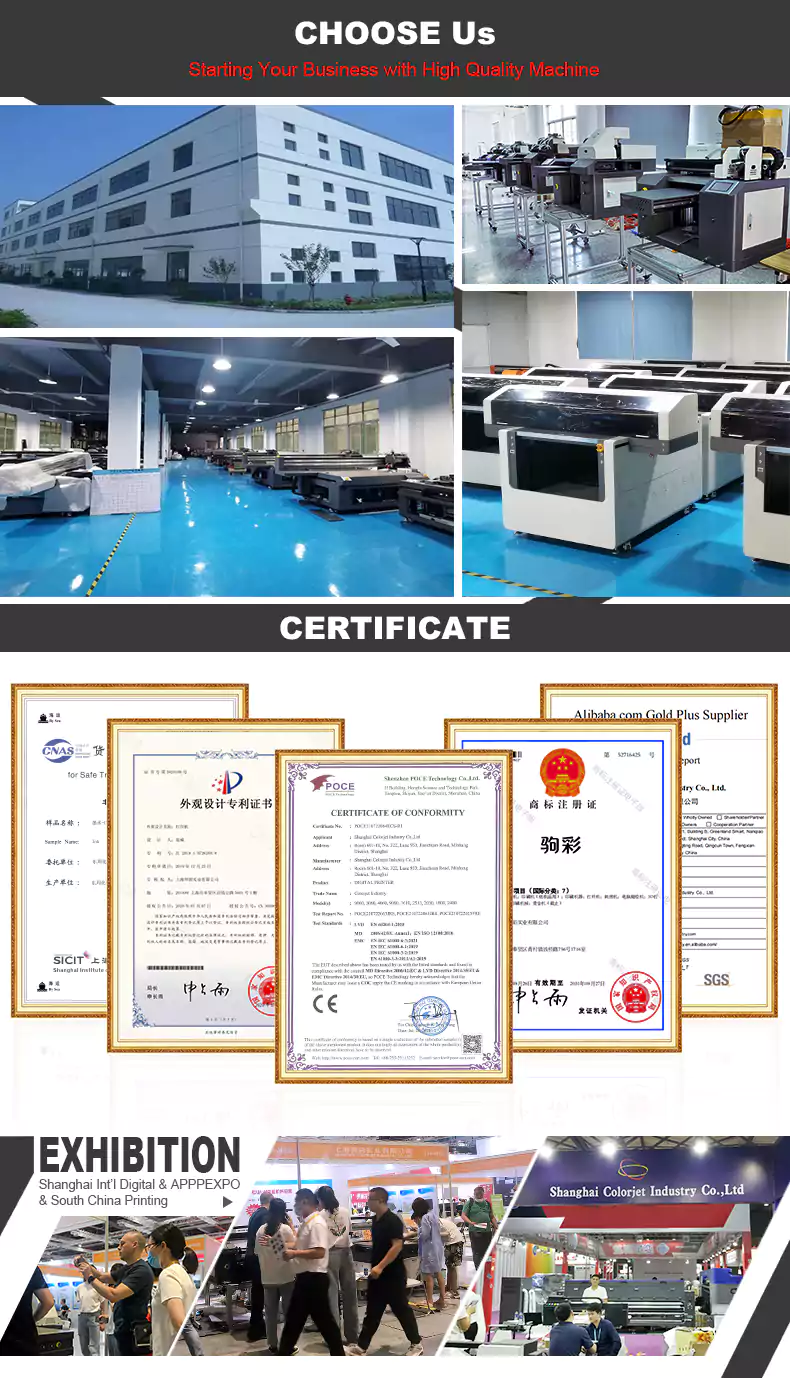 Shanghai Colorjet Industry Professional Printer Company uv printers