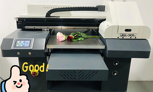 UV-Flachbettdrucker für Blumen