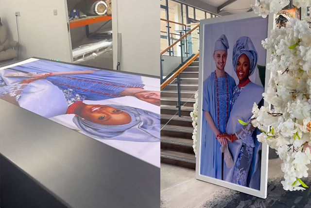 Wedding materials UV printing