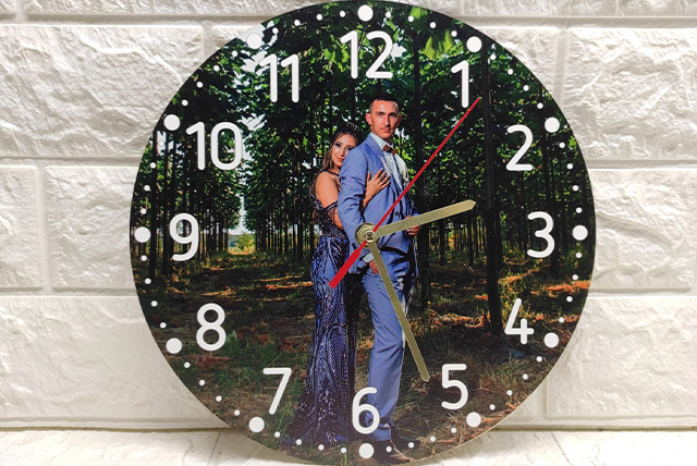 Clock dial UV printing