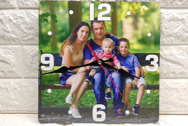 Clock dial UV printing