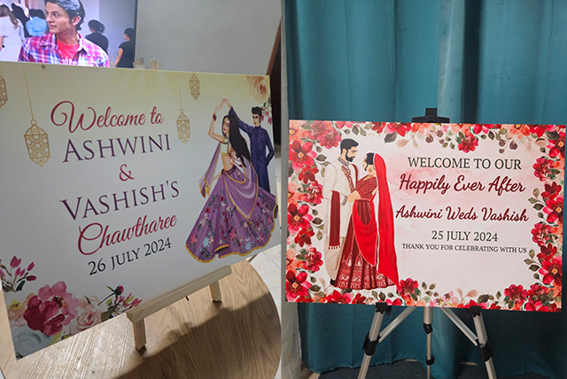 Wedding materials UV printing