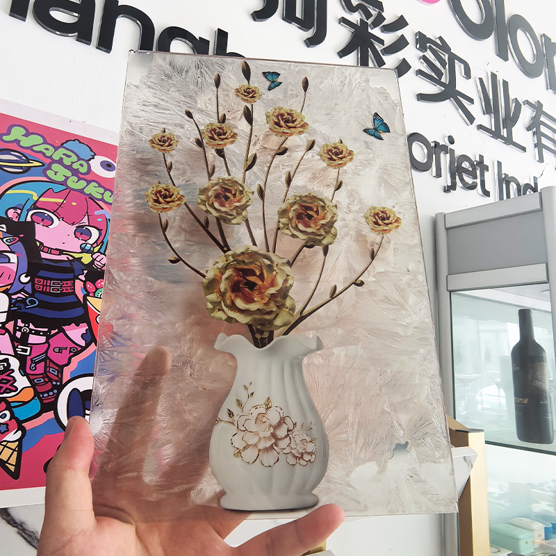 Glass UV printing applications