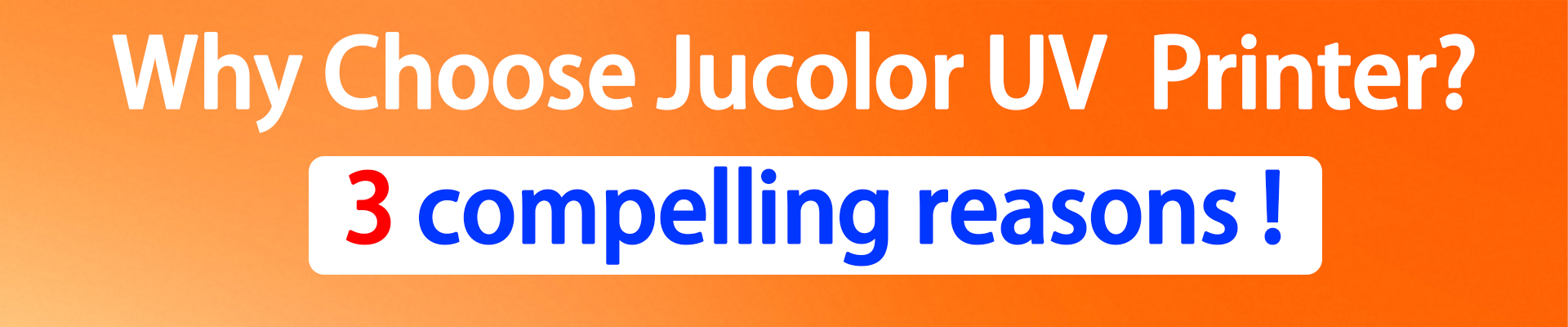 3 Reasons to Choose Us